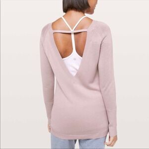 Lululemon Unity Drop Back Sweater